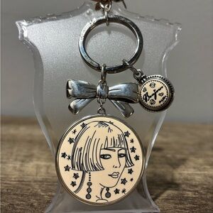 Brighton Nanette Fashionista Purse Charm Keychain